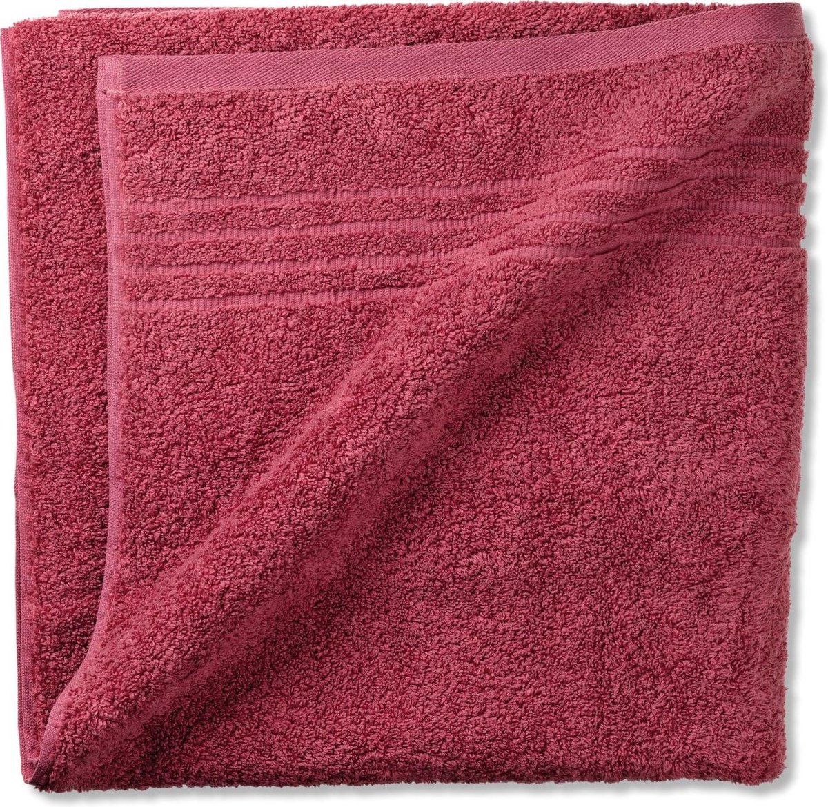 Kela Leonora Badhanddoek - 70 x 140 cm - Rood