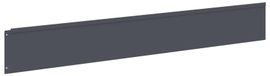 Bordure de pelouse Acier Anthracite 20 pièces 100 x 15 cm