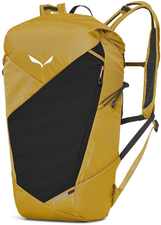 SALEWA wandelrugzak rugzak Pedroc Core 22L Olive Oil mosterdgeel