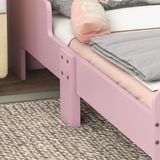 ZONEKIZ Kinderbed - MDF - 143x74x55cm - Roze