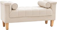 HOMCOM Zitbank Polyester Beige