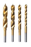 Dremel 631 Brad Point Bits, 4 Stuks