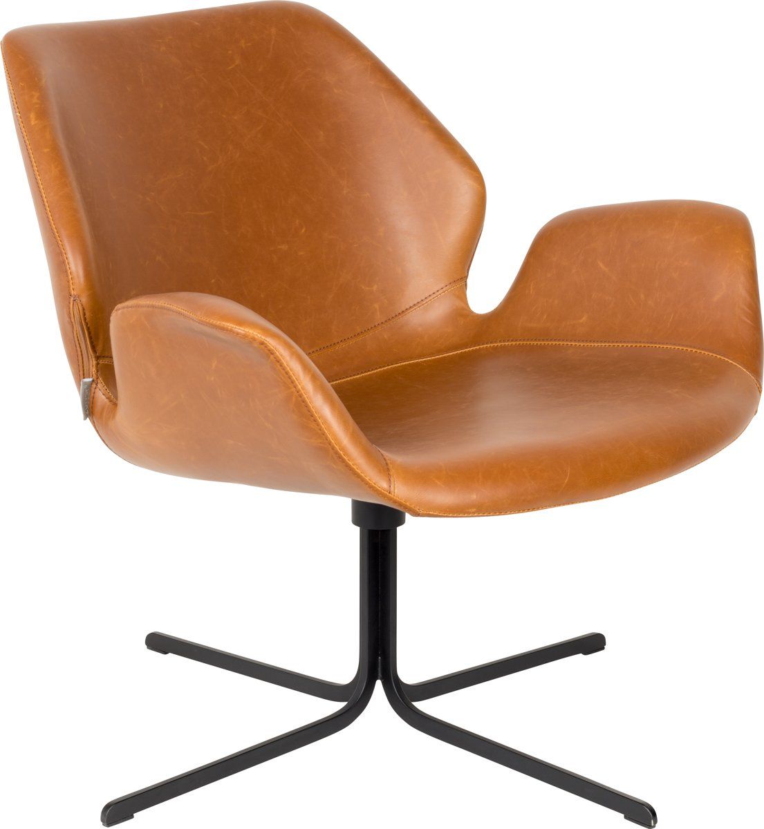 Zuiver Nikki - Fauteuil - Bruin