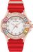 Philipp Plein Dameshorloge analoog kwarts Plein Majesty, rood
