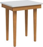 vidaXL Kledingkast Kruk FAUSKE Wit 40 x 33 x 45 cm Massief grenenhout