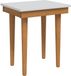 vidaXL Kledingkast Kruk FAUSKE Wit 40 x 33 x 45 cm Massief grenenhout