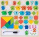 Puzzle d'apprentissage numérique pour apprendre à compter