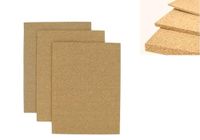 cyclingcolors 3 x kurkplaten 100° 200 x 150 mm: 1 mm + 1,5 mm + 2 mm afdichtpapier