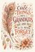 Cute Things my Grandkids say and do So I'll Never Forget: 6x9 Lined Funny Grandmas and grandpas Notebook, 120 Pages For Grandparents of all ages | Recording funny and cute sayings Gift Idea