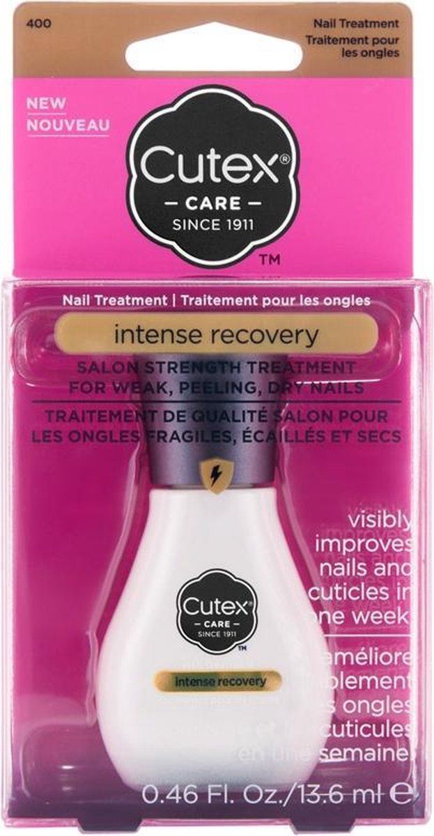 Cutex Intense Recovery For Weak, Peeling & Dry Nails 13,6 Ml