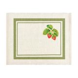 furn. Aardbei Set van 4 Placemats voor binnen en buiten