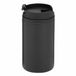 Merkloos / Sans marque Inspirion Gmbh Thermosbeker Koffie To Go - metallic zwart - 290 ml