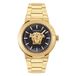 Versace Greca Extreme Chrono VE7H00623 Horloge - Staal - Goudkleurig - Ø 45 mm