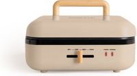 CREATE Multifunctionele grill met 180° opening - STONE STUDIO PRO 1400 W