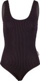 BECO crinkle badpak - zwart - maat 36