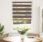 Maison Exclusive - Store double, brun, 75x150 cm