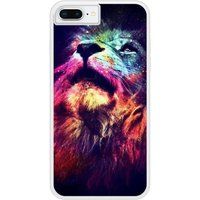 Apple Bedrukt siliconen hoesje compatibel met iPhone 7 Plus Lion swag