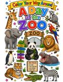 Color Your Way Around A Day At The Zoo
