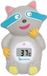 Badabulle Wasbeer Grijs Digitale Badthermometer B037002