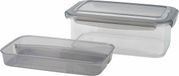 Cosy&Trendy Tritan Lunchbox - Rouge - 1.9l - Assiette-couverts - 24x15.2x8.8cm