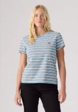 Levi's Dames T-shirt Blauw Maat S