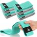 com-four® 8 yogabandjes van polyester en rubber - Trainingsband voor spieropbouw, Pilates en yoga - Fitnessband - Flexibele lus voor training