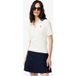 Lacoste Slim Fit Dames Poloshirt wit, Effen