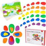EDX Education Rainbow Pebbles Activity Set