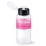 LALILL Dispenser pompdispenser - pompfles voor vloeistoffen - nagellakverwijderaar, manicure - 200 ml