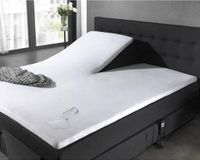 Dreamhouse Sleeptime Waterdichte Molton/Incontinentie Splittopper Hoeslaken - 100% Katoen - 180x200 - Wit