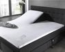 Dreamhouse Sleeptime Waterdichte Molton/Incontinentie Splittopper Hoeslaken - 100% Katoen - 180x200 - Wit