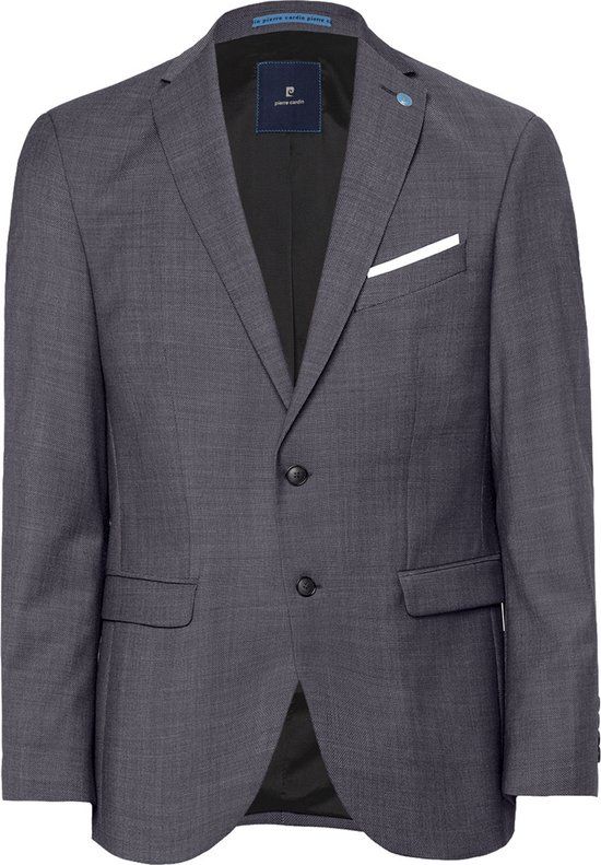 Pierre Cardin Mix & Match Colbert Heren - Donker grijs - Maat 56