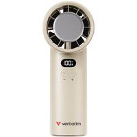 Verbatim Cool 'n' Go Ice Touch Mini - Ventilator - verplaatsbaar - USB-C - wit/zilver