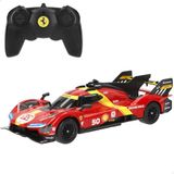 ColorBaby Rastar 41375 Ferrari 499P 50 Le Mans, Hypercar, schaal 1:24, officiële replica, radioafstandsbediening, enkele zitter, wedstrijd, verzamelauto's, voor kinderen