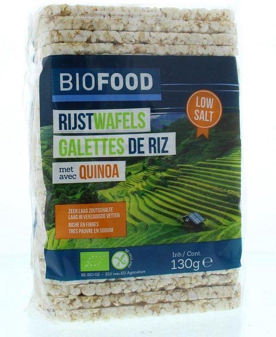 Damhert Rijstwafels met quinoa - 1 stuk