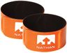 Nathan United Sports Brands Reflex Reflecterende Klaparmbanden – 2-Pack Oranje/Wit/Multikleurig