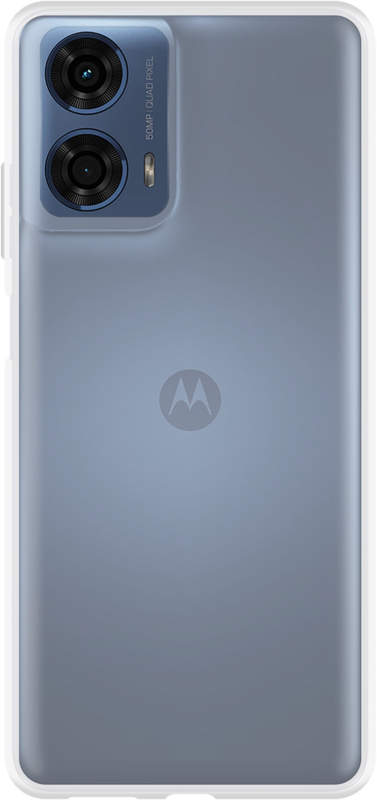 Just in Case Soft Design Moto G04/G24/G24 Power Back Cover Transparant