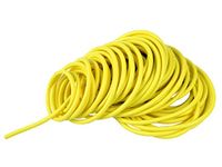 Gima - Latexslang met elastische weerstand, bol 25 m, wanddikte 1,5 mm, weerstandsgraad X-Light, kleur geel