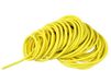 Gima - Latexslang met elastische weerstand, bol 25 m, wanddikte 1,5 mm, weerstandsgraad X-Light, kleur geel