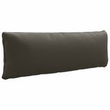 vidaXL - Rugkussen - PUTTEN - 100% Polyester - Antraciet