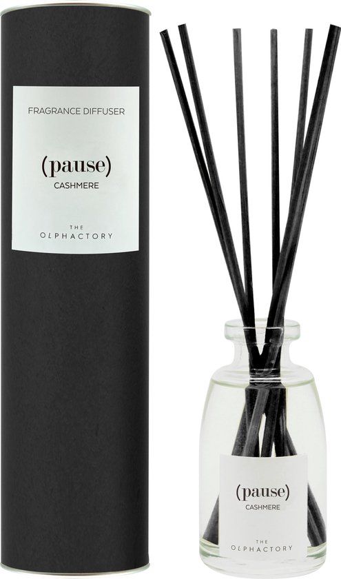 The Olphactory Luxe Geurstokjes Reed Diffuser #pause - cashmere | 100 ml