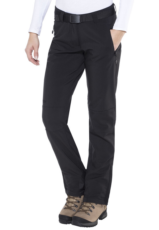 Maier Sports Tech Pants Softshell Broek Dames, black DE 36 (Regular) 2019 Trekking- & Wandelbroeken