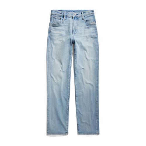 G-Star RAW Viktoria High Waist Straight Jeans - Sun Faded Mirage Blue