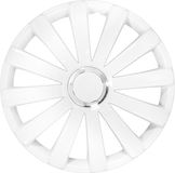 Autostyle Wieldoppen Spyder 14 Inch Abs Wit Set Van 4