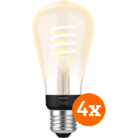 Philips Hue Filament Edison E27 4-pack