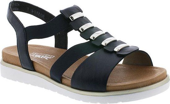Rieker V5051-14 - Dames Sandalen - Blauw - Maat 36