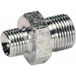 Raccord de réduction mâle 1" - mâle 1/2" (lot de 2)