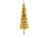 vidaXL Kunstkerstboom - Half - 150 cm - Goudkleurig