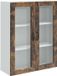 vidaXL Vaatwasserpaneel Kalmar Rook Eiken 80 x 31 x 100 cm