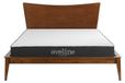 Matelas 160x200 cm, en mousse à mémoire de forme avec gel, fermeté moyenne, couleur blanche